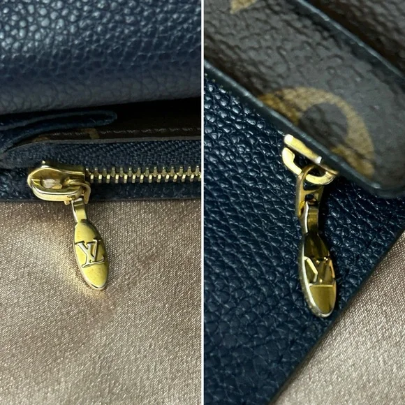 Louis Vuitton Pallas Monogram & Leather Wallet SN0157 - Picture 11 of 13